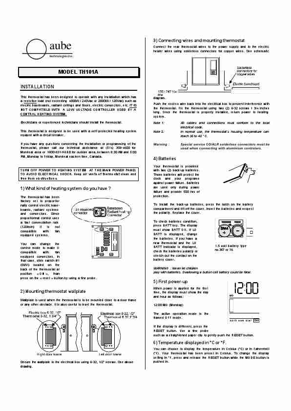 Aube Technologies Thermostat TH101A-page_pdf